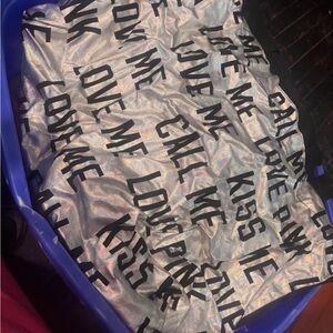 Victoria’s Secret shiny tote bag